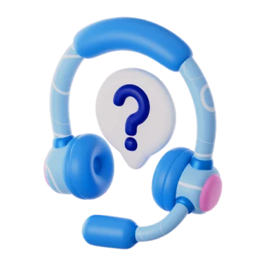 Headset with speech bubbles symbolizing responsive customer support services.